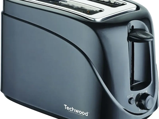 Grille Pain TECHWOOD TGP-246  Noir